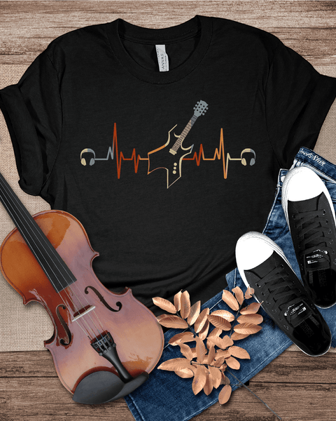 Guitar Heartbeats T-Shirt