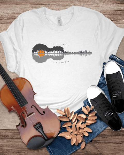Sunset Guitar T-Shirt