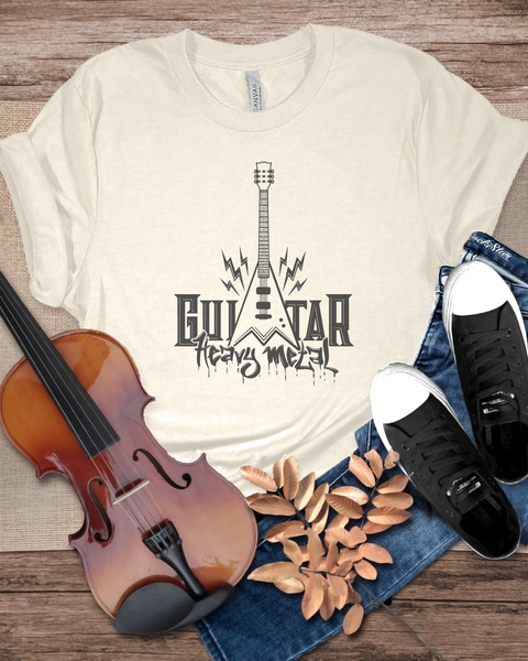 Heavy Metal Guitar T-Shirt